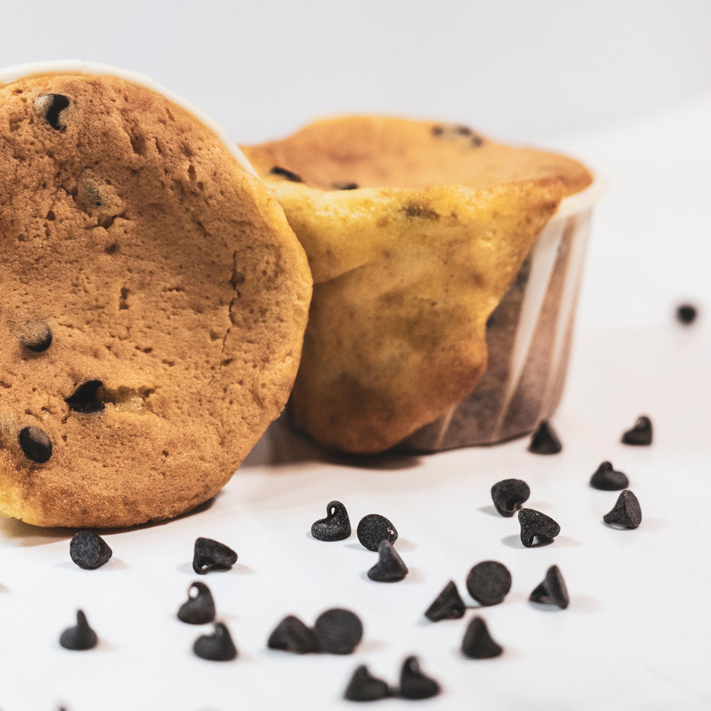 Muffin senza GLUTINE & LATTOSIO alle gocce di cioccolato
